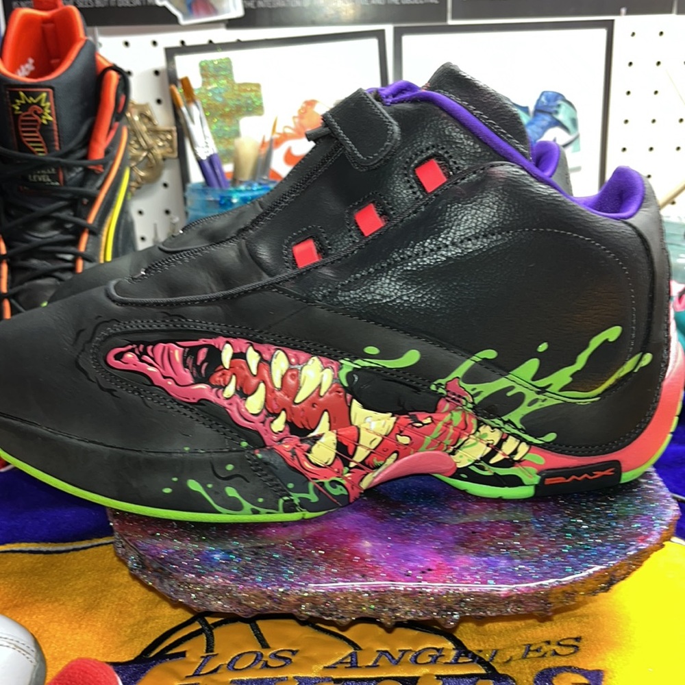 Reebok Ghostbusters Answer Iv///Black/Ho3288/Terror Dogs size 12 like new